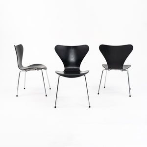 1998 Series 7 Chair, Model 3107 by Arne Jacobsen for Fritz Hansen in Ebonized Ash 15x Available