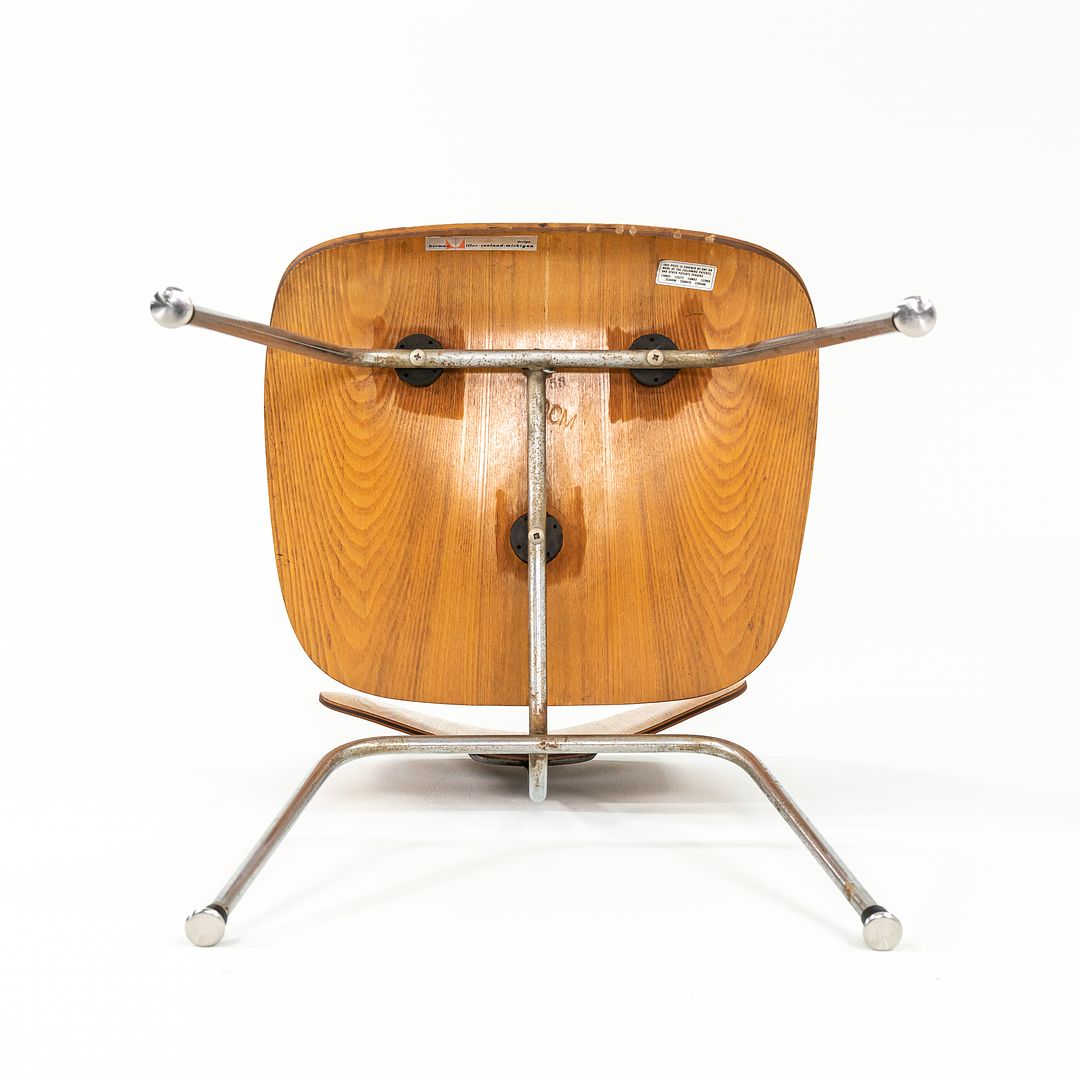 1955 DCM Chair by Ray and Charles Eames for Herman Miller in Calico Ash