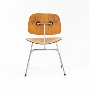 1955 DCM Chair by Ray and Charles Eames for Herman Miller in Calico Ash