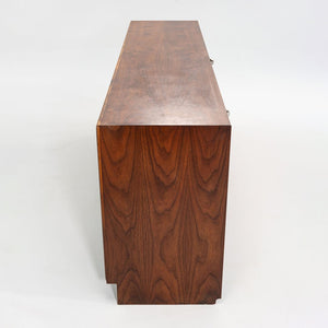 1960s 12-Drawer Dresser Cabinet by Jack Cartwright for Founders in Walnut