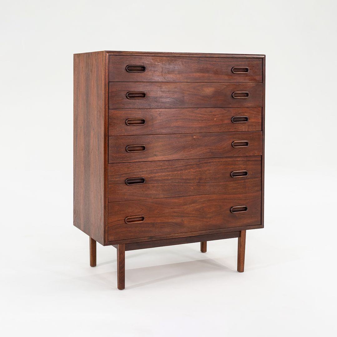 1960s Highboy Dresser Cabinet by Jack Cartwright for Founders in Walnut