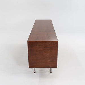 1959 RY-25 Tambour Credenza Cabinet by Hans J Wegner for RY Mobler in Teak and Steel