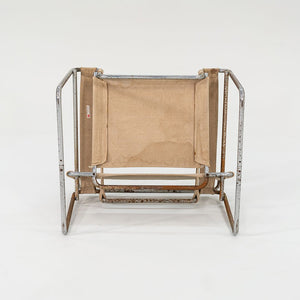 1960s Wassily Lounge Chair, Model B3 by Marcel Breuer for Gavina / Knoll in Original Canvas 4x Available