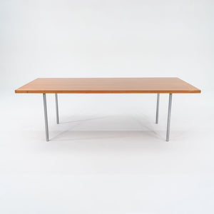 1960s PK41 Rectangular Dining Table by Poul Kjaerholm for E. Kold Christensen in Oregon Pine and Chromed Steel #2