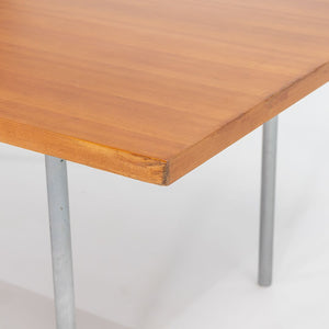 1960s PK41 Rectangular Dining Table by Poul Kjaerholm for E. Kold Christensen in Oregon Pine and Chromed Steel #2