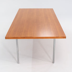 1960s PK41 Rectangular Dining Table by Poul Kjaerholm for E. Kold Christensen in Oregon Pine and Chromed Steel #2