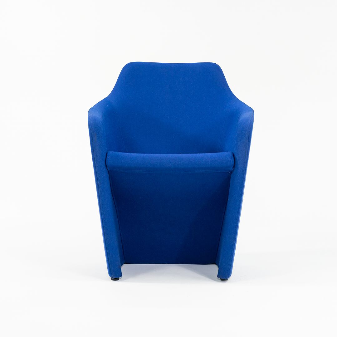 2017 Venus Armchair, Model VS1 by Simon Pengelly for Allermuir in Blue Hopsack Fabric