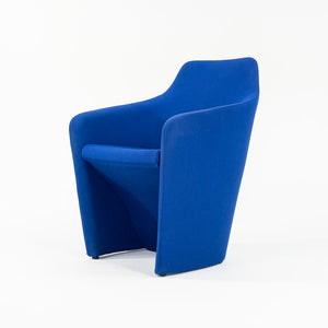 2017 Venus Armchair, Model VS1 by Simon Pengelly for Allermuir in Blue Hopsack Fabric