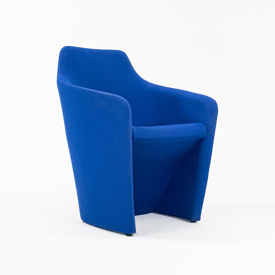 2017 Venus Armchair, Model VS1 by Simon Pengelly for Allermuir in Blue Hopsack Fabric