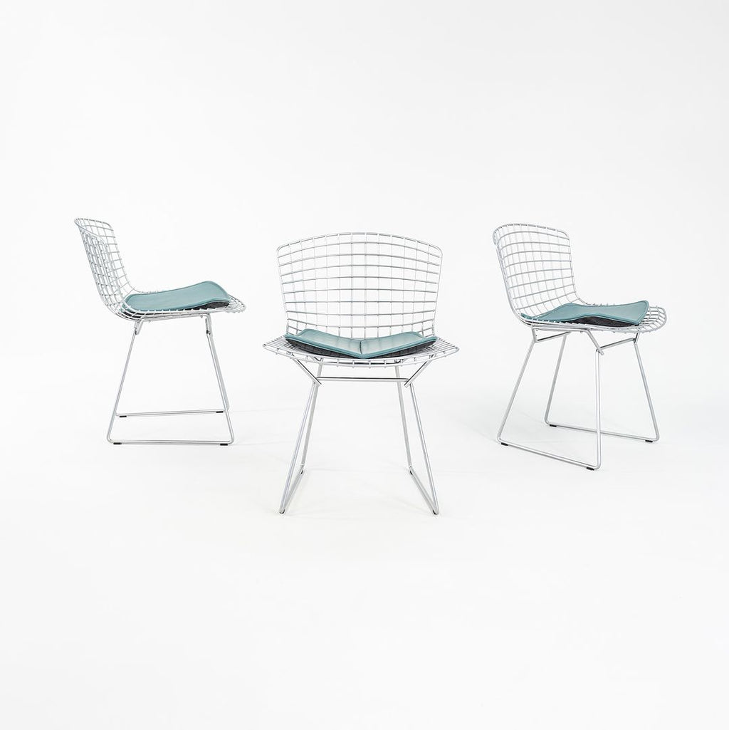 2010s Knoll Bertoia Side Chair, Model 420C by Harry Bertoia for Knoll Steel 2x Available