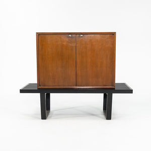 1950s Walnut Two-Door Cabinet, Model 4632 by George Nelson for Herman Miller