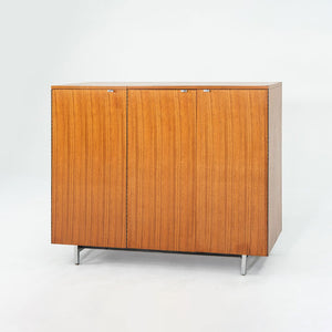 1950s George Nelson for Herman Miller Basic Cabinet Series Three-Door Cabinet Bar