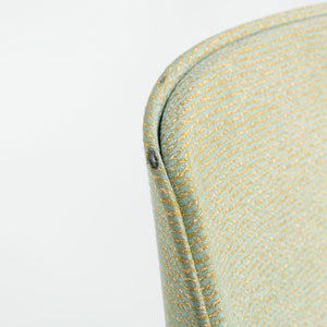 2016 Vika Lounge Chair by Monica Forster for Bernhardt Design in Green Fabric 2x Available