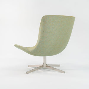 2016 Vika Lounge Chair by Monica Forster for Bernhardt Design in Green Fabric 2x Available