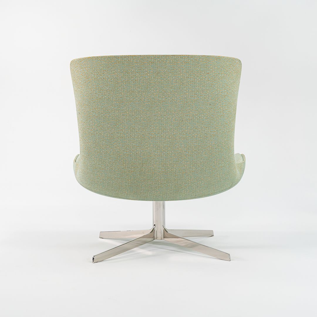 2016 Vika Lounge Chair by Monica Forster for Bernhardt Design in Green Fabric 2x Available