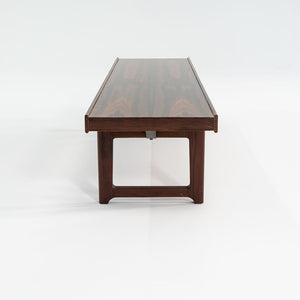 1960s Torbjorn Afdal for Mellemstrands Mobelfabrik Rosewood Bench or Coffee Table