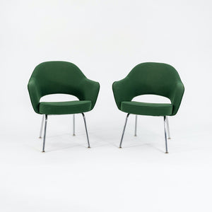 1960s Knoll Saarinen Executive Armchair, Model 71 USB by Eero Saarinen for Knoll in Fabric 2x Available