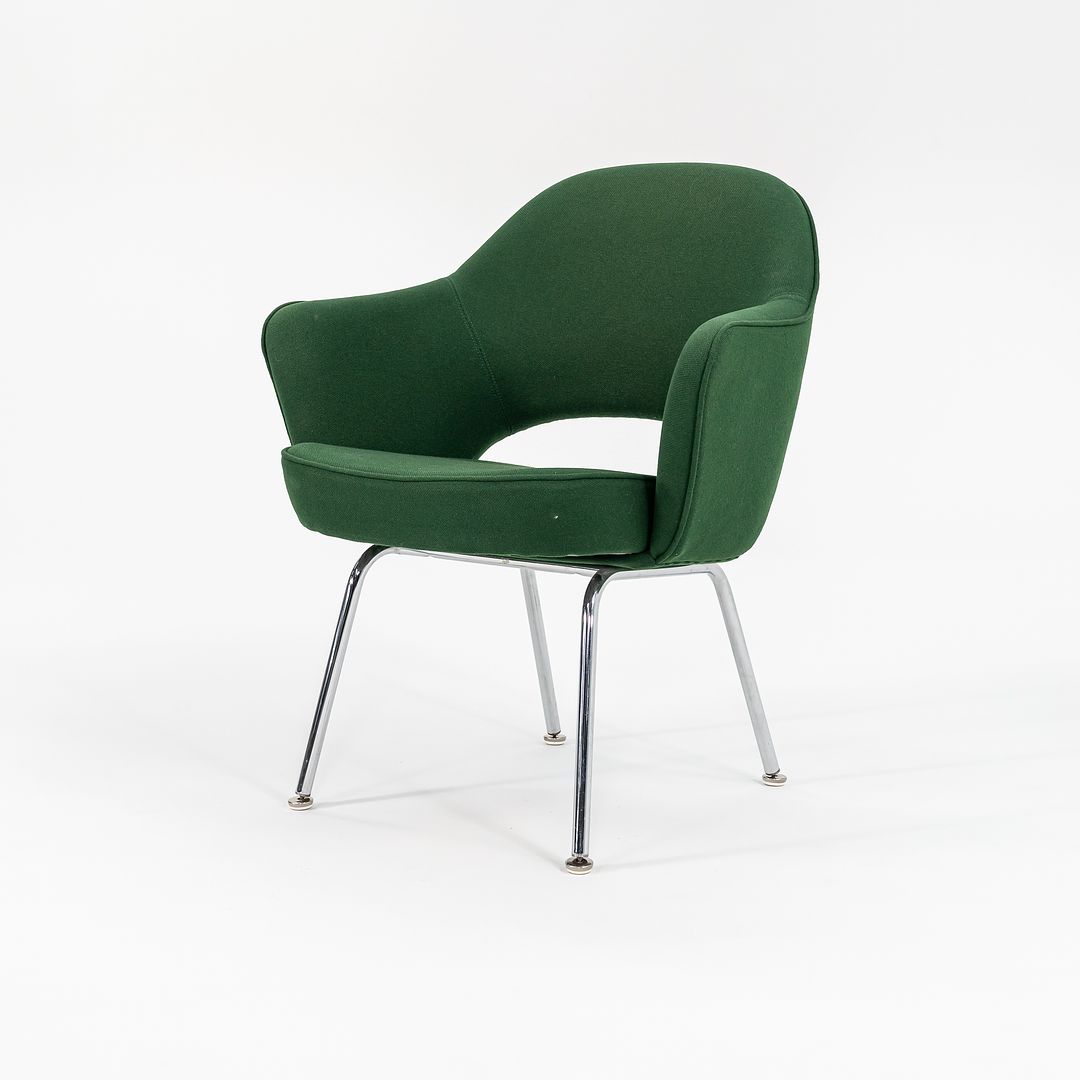 1960s Knoll Saarinen Executive Armchair, Model 71 USB by Eero Saarinen for Knoll in Fabric 2x Available