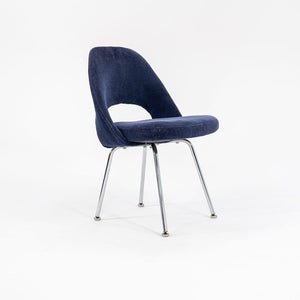 1970s Knoll Saarinen Executive Side Chair, Model 72C by Eero Saarinen for Knoll Steel, Plywood, Plastic, Foam, Fabric