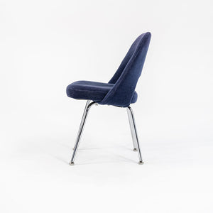 1970s Knoll Saarinen Executive Side Chair, Model 72C by Eero Saarinen for Knoll Steel, Plywood, Plastic, Foam, Fabric