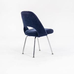 1970s Knoll Saarinen Executive Side Chair, Model 72C by Eero Saarinen for Knoll Steel, Plywood, Plastic, Foam, Fabric