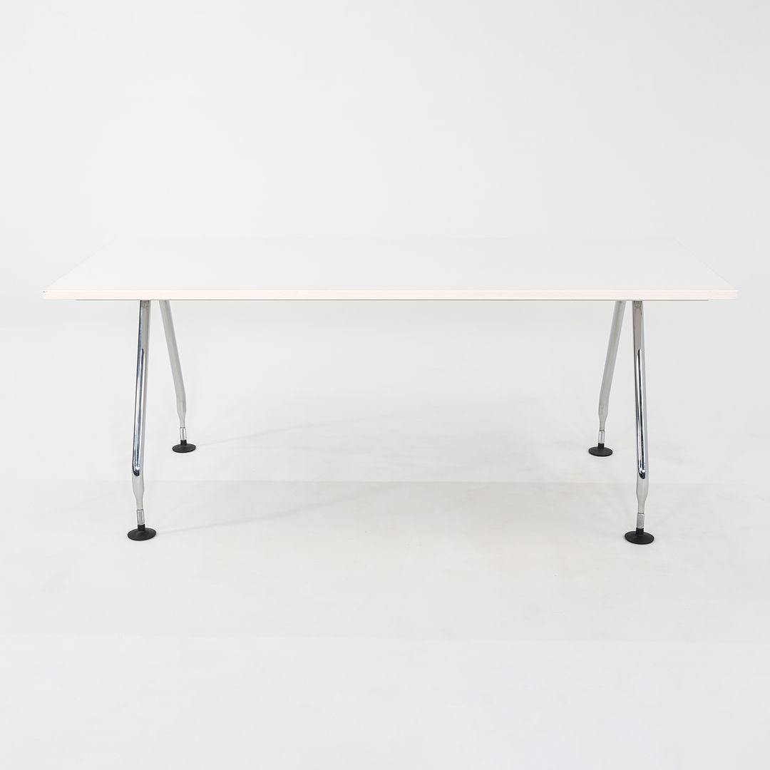 2007 Antonio Citterio for Vitra Ad Hoc Desk With White Laminate Tops 70x32 in 3x Available