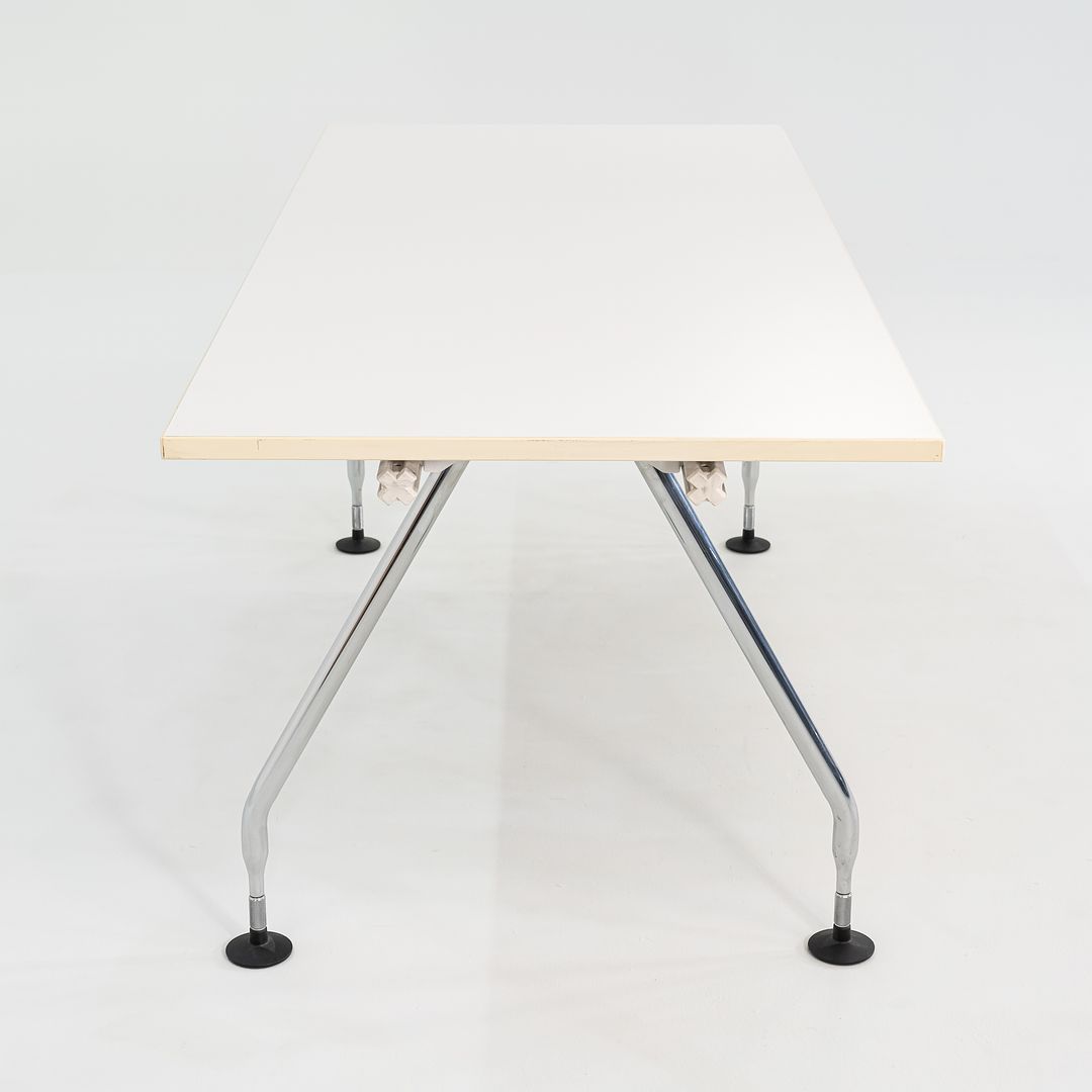 2007 Antonio Citterio for Vitra Ad Hoc Desk With White Laminate Tops 70x32 in 3x Available