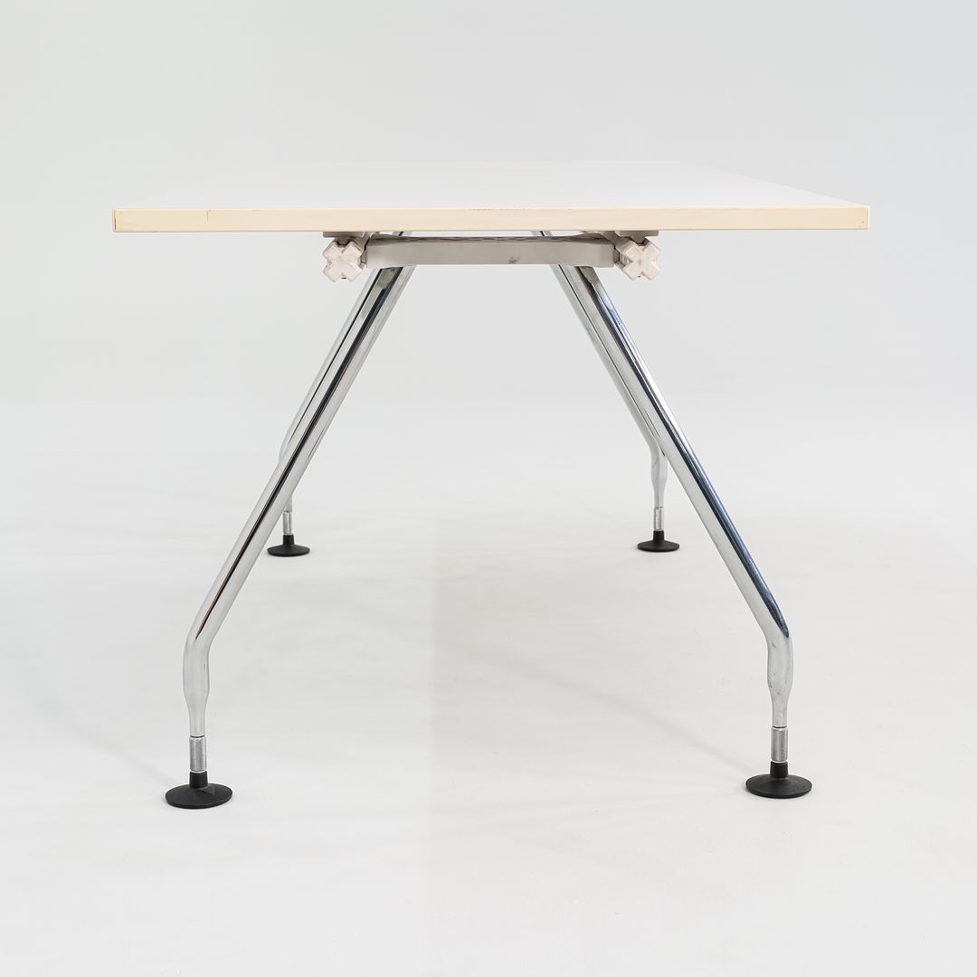 2007 Antonio Citterio for Vitra Ad Hoc Desk With White Laminate Tops 70x32 in 3x Available