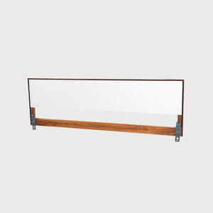 1960s King Headboard, Model 740WP by Florence Knoll for Knoll in Walnut and Laminate