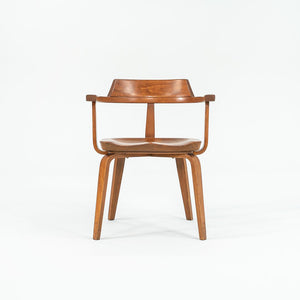 1951 W199 Dining Armchair by Walter Gropius and Ben Thompson for Thonet in Birch