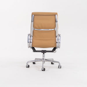 2004 Soft Pad Executive Desk Chair by Charles and Ray Eames for Herman Miller in Tan Leather 6x  Available