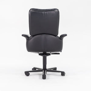 1998 Executive Chair HC 150 by Geoff Hollington for Herman Miller in Black Leather 12+ Available