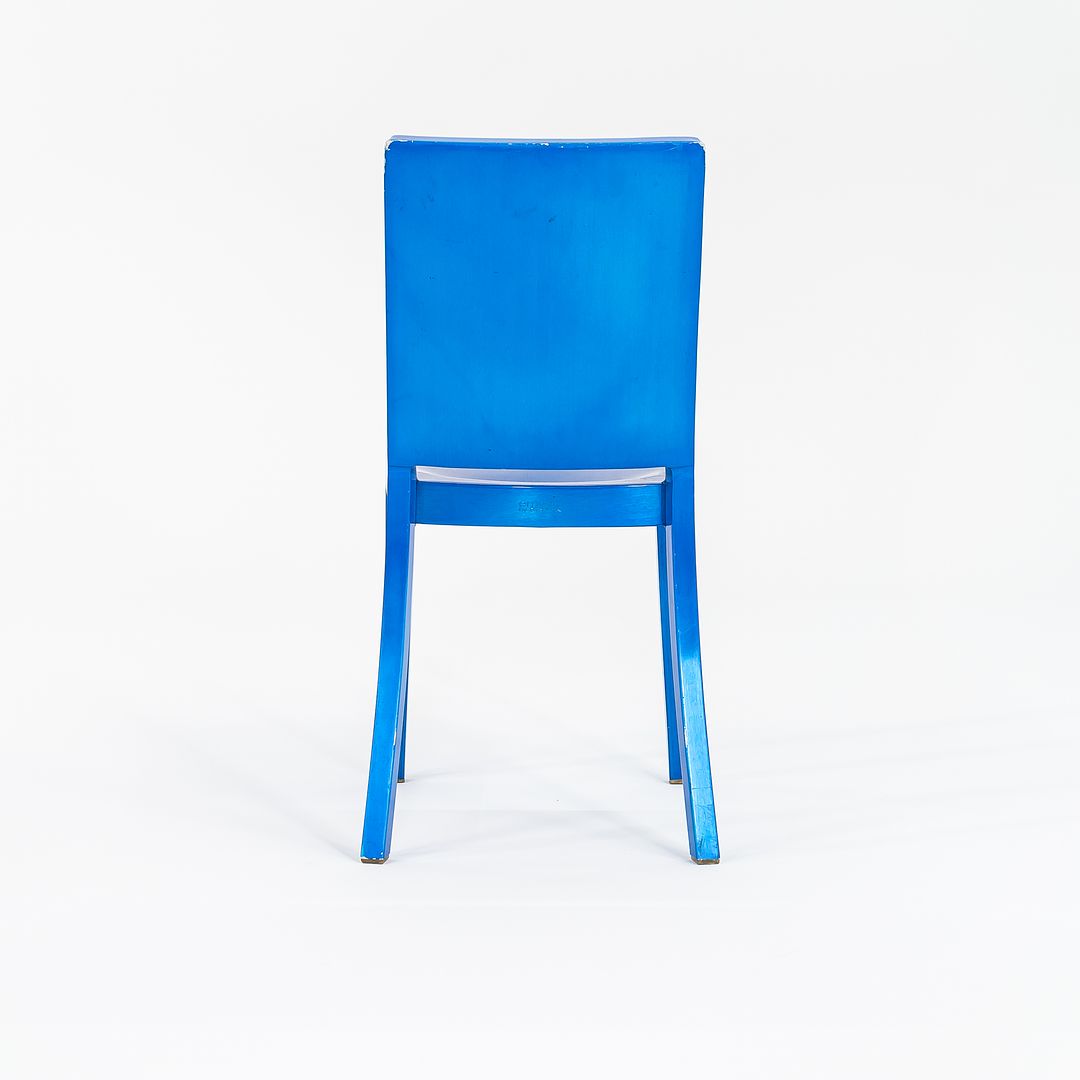 2004 Hudson Chair by Phillipe Starck for Emeco in Blue Powder Coated Steel