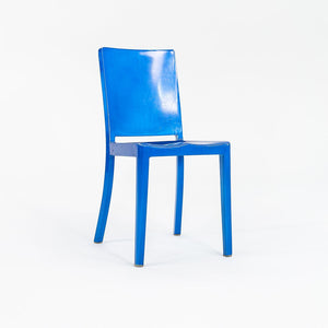 2004 Hudson Chair by Phillipe Starck for Emeco in Blue Powder Coated Steel