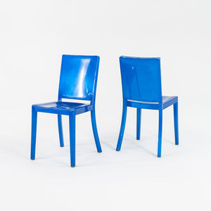 2004 Hudson Chair by Phillipe Starck for Emeco in Blue Powder Coated Steel