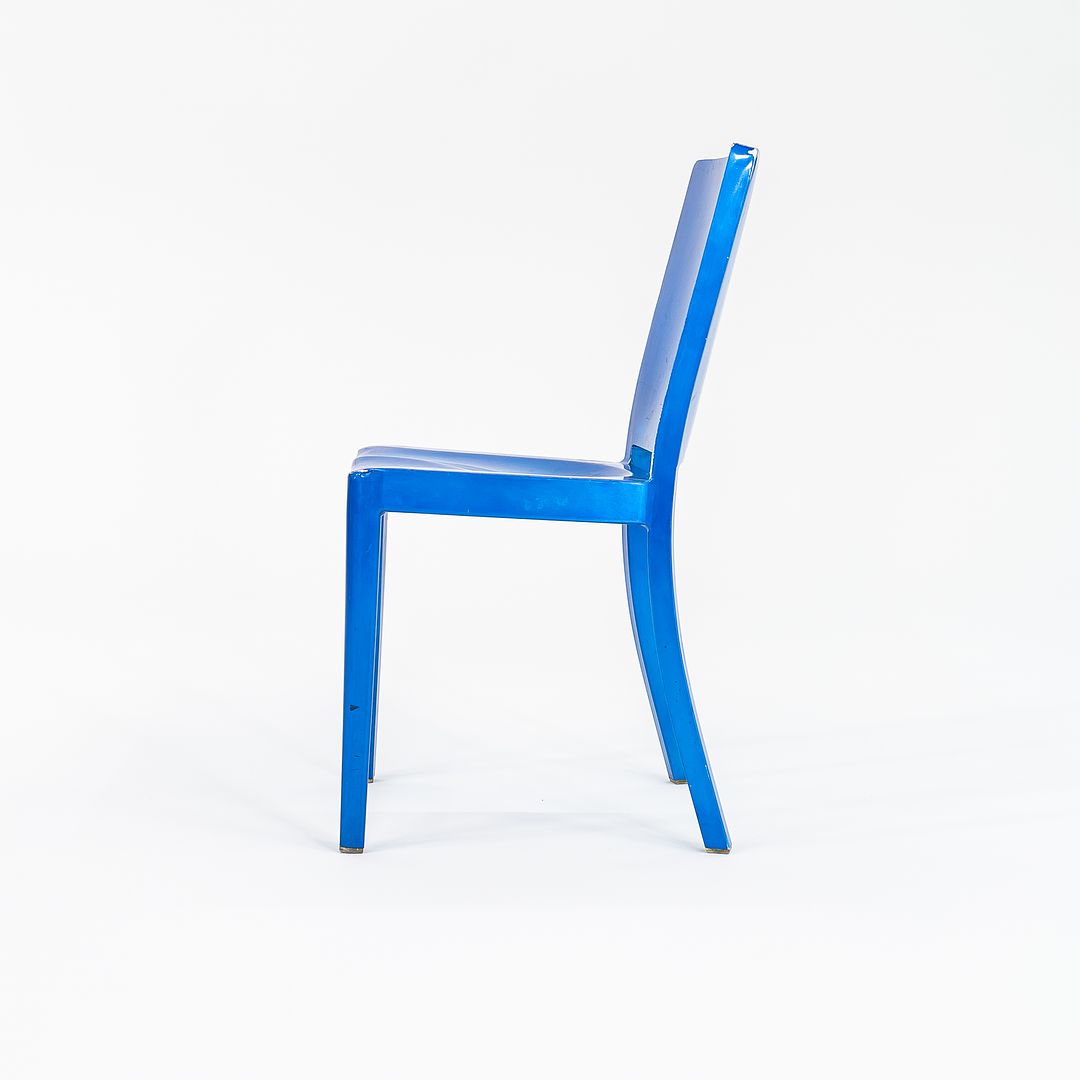 2004 Hudson Chair by Phillipe Starck for Emeco in Blue Powder Coated Steel