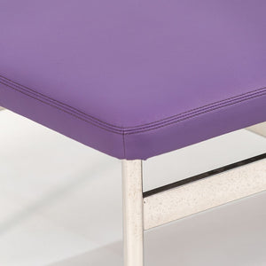 2021 CP.2 Two Seater Bench by Charles Pollock for Bernhardt Design in Purple Vinyl 2x Available