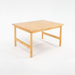 1980s Danish Modern Oak Desk / Dining Table 40 x 50 x 28.5 inches