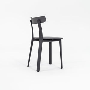 2019 Vitra All Plastic Dining Chairs by Jasper Morrison in Graphite Grey 16x Available