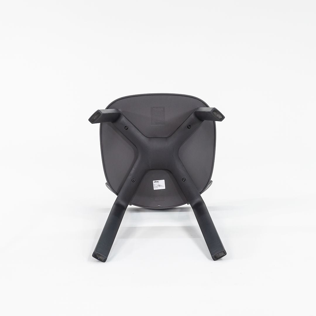 2019 Vitra All Plastic Dining Chairs by Jasper Morrison in Graphite Grey 16x Available