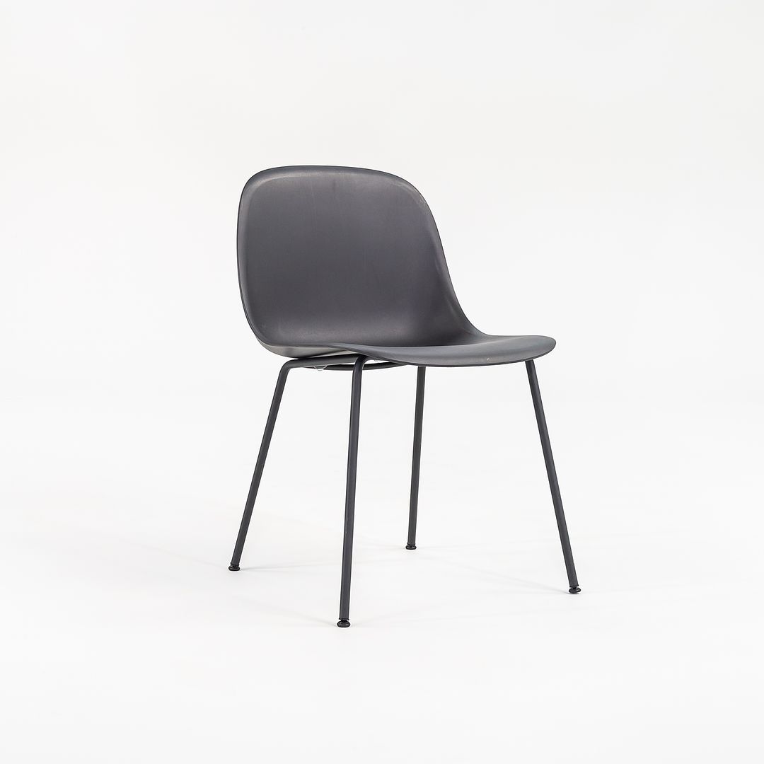 2018 Set of Thirteen Muuto Fiber Side Chairs in Black by Iskos Berlin