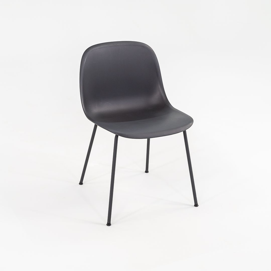 2018 Set of Thirteen Muuto Fiber Side Chairs in Black by Iskos Berlin