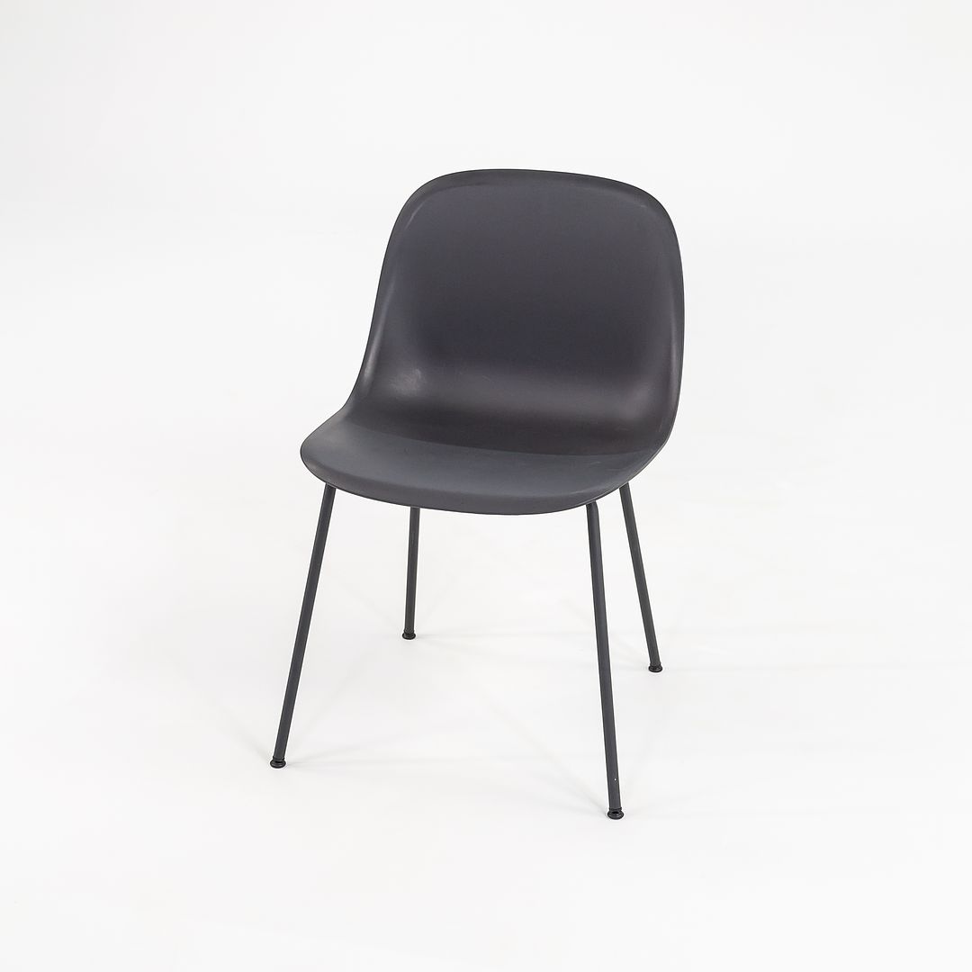 2018 Set of Thirteen Muuto Fiber Side Chairs in Black by Iskos Berlin