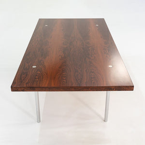 1960s Katavolos, Littell, and Kelley for Laverne 10-R Rosewood Dining Table 84x42 in