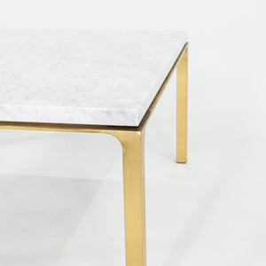 1970s Gordon Bunshaft and Davis Allen of SOM Bronze and Marble Coffee Table by Treitel Gratz