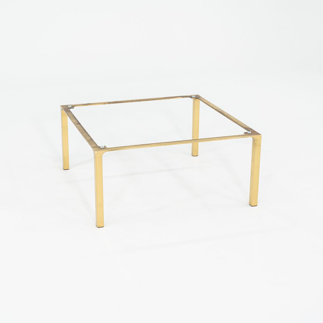 1970s Gordon Bunshaft and Davis Allen of SOM Bronze and Marble Coffee Table by Treitel Gratz