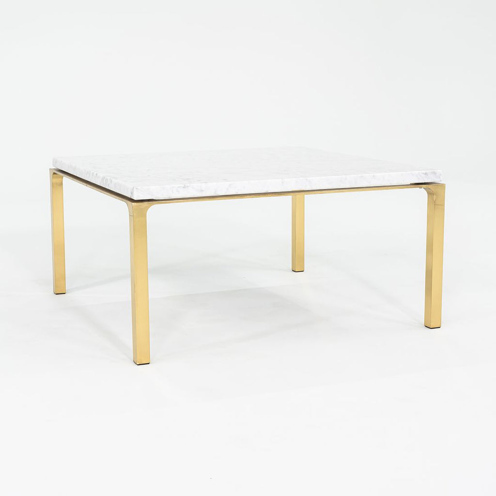 1970s Gordon Bunshaft and Davis Allen of SOM Bronze and Marble Coffee Table by Treitel Gratz