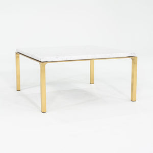 1970s Gordon Bunshaft and Davis Allen of SOM Bronze and Marble Coffee Table by Treitel Gratz