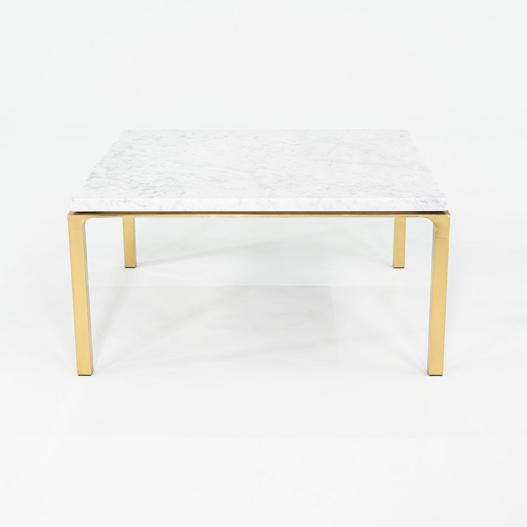 1970s Gordon Bunshaft and Davis Allen of SOM Bronze and Marble Coffee Table by Treitel Gratz