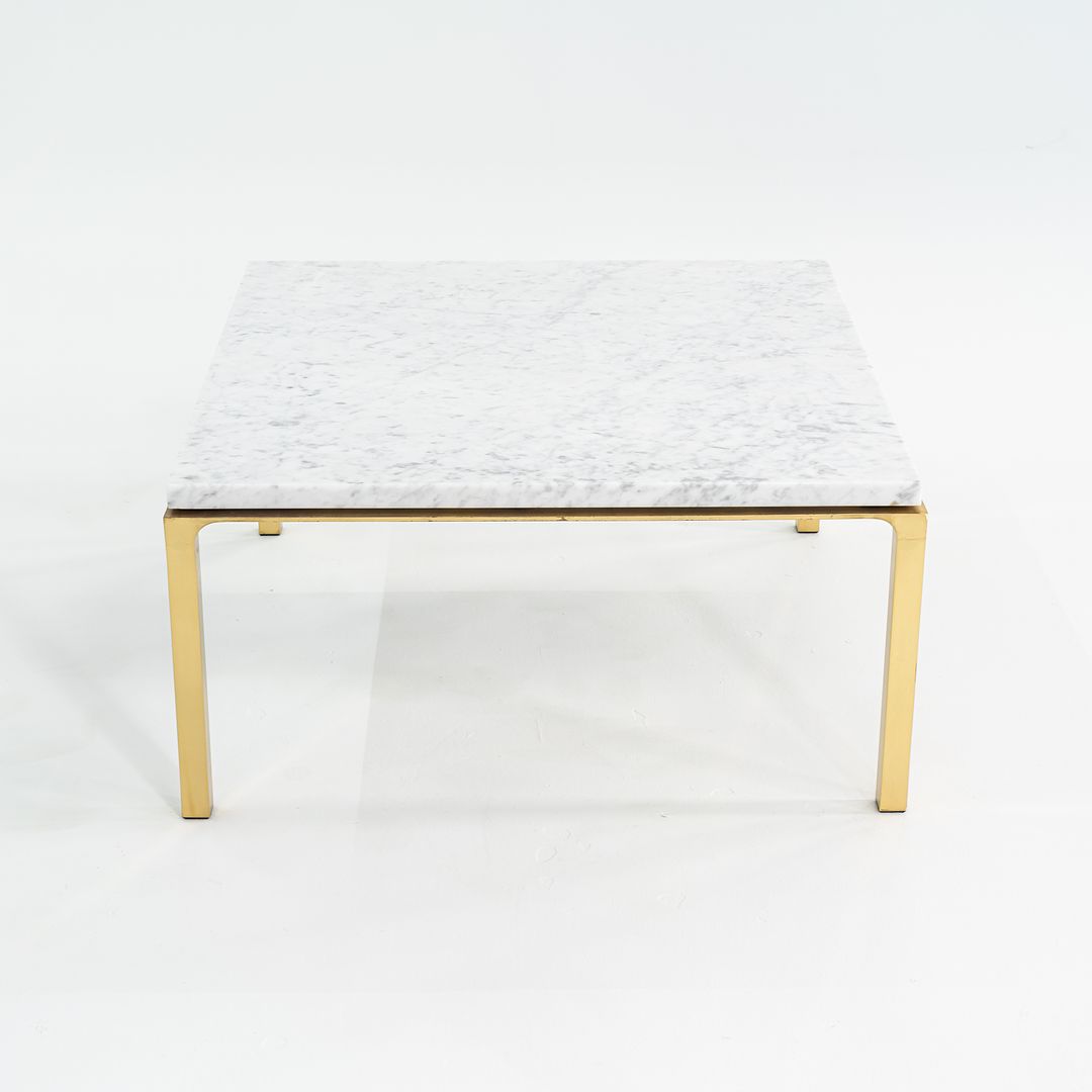 1970s Gordon Bunshaft and Davis Allen of SOM Bronze and Marble Coffee Table by Treitel Gratz